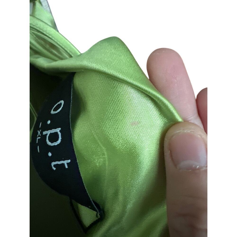 o.p.t Akira Dress Lime Green mini dress New size XL - Picture 8 of 9